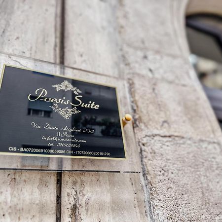 Poesis Suite Bari Extérieur photo